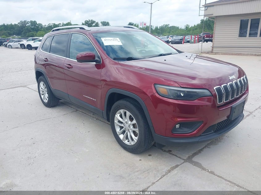 2019 Jeep Cherokee VIN 1C4PJMCB3KD343624 — IAAI salvage auction photo