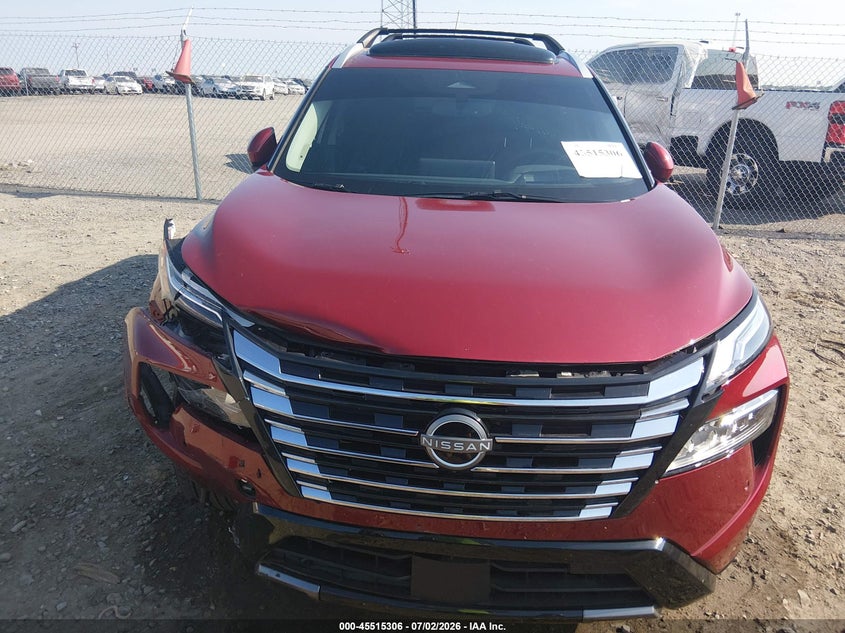 2025 Nissan Rogue VIN JN8BT3DC9SW381583 IAAI salvage auction — FRONT END, Salvage (Arkansas), sold $8,900 on 2026-08-02 (photo 6)