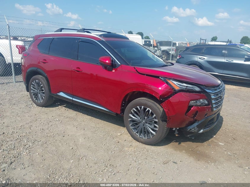 2025 Nissan Rogue VIN JN8BT3DC9SW381583 IAAI salvage auction — FRONT END, Salvage (Arkansas), sold $8,900 on 2026-08-02 (photo 1)