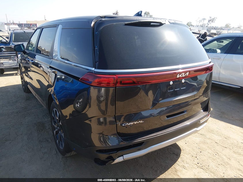 2023 Kia Carnival VIN KNDNC5H32P6298390 IAAI salvage auction — LEFT REAR, Salvage (California), sold $6,200 on 2026-07-29 (photo 6)