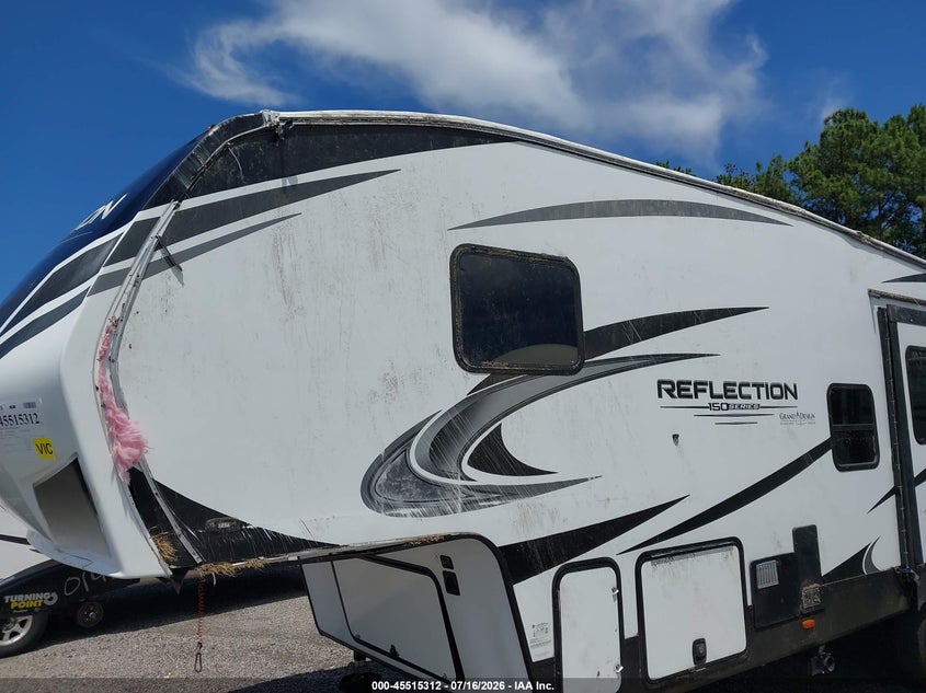 2021 Grand desi Reflection VIN 573FR3527M3330145 IAAI salvage auction — ROLLOVER, Salvage (South Carolina), sold $6,000 on 2026-09-12 (photo 6)