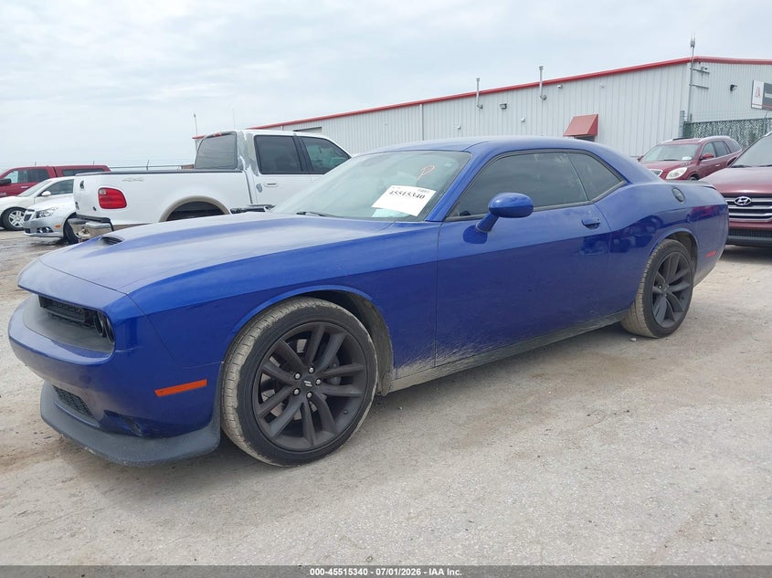 2019 Dodge Challenger VIN 2C3CDZJG1KH603981 IAAI salvage auction — HAIL, Salvage (Kansas), sold $9,925 on 2026-08-28 (photo 2)