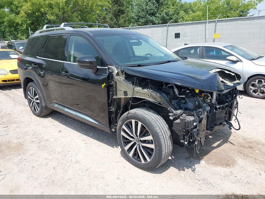 2025 Nissan Pathfinder VIN 5N1DR3DK4SC235504 — IAAI salvage auction photo