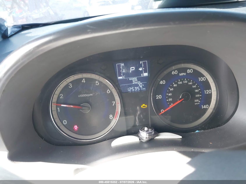 2017 Hyundai Accent VIN KMHCT5AE0HU317353 IAAI salvage auction — REAR END, Salvage Title, sold $975 on 2026-07-15 (photo 7)