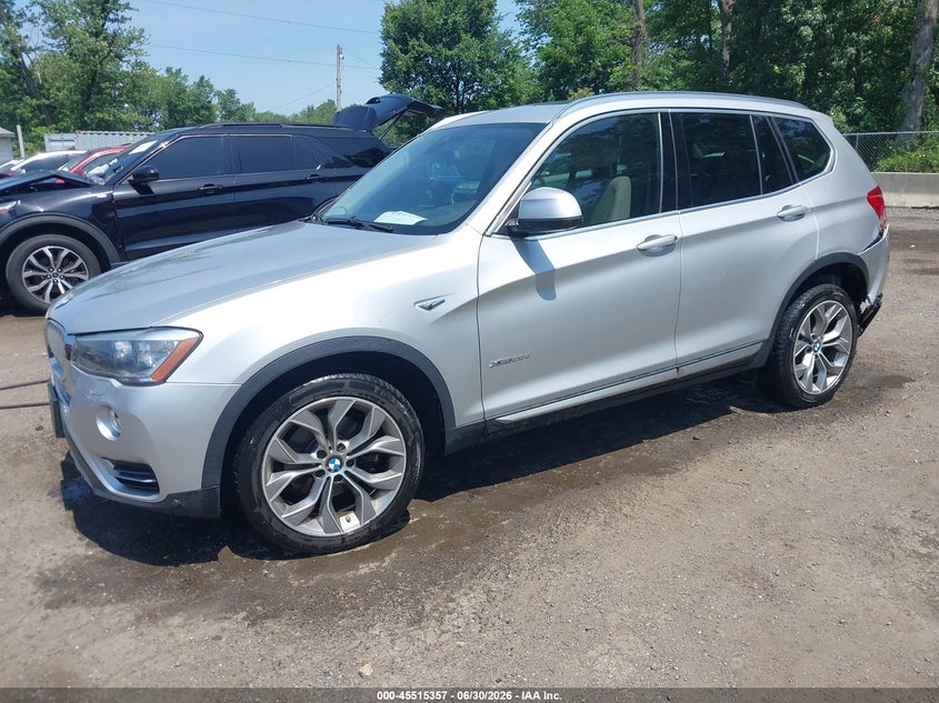 2016 BMW X3 VIN 5UXWY3C56G0N86885 IAAI salvage auction — REAR END, Salvage - Greater Than 75% (Maryland), sold $3,350 on 2026-07-29 (photo 2)