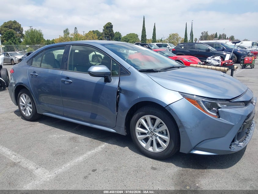 2026 Toyota Corolla VIN JTDB4MEE7T3046324 IAAI salvage auction — LEFT FRONT, Salvage Title, sold $7,600 on 2026-08-26 (photo 1)
