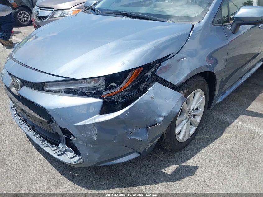 2026 Toyota Corolla VIN JTDB4MEE7T3046324 IAAI salvage auction — LEFT FRONT, Salvage Title, sold $7,600 on 2026-08-26 (photo 6)