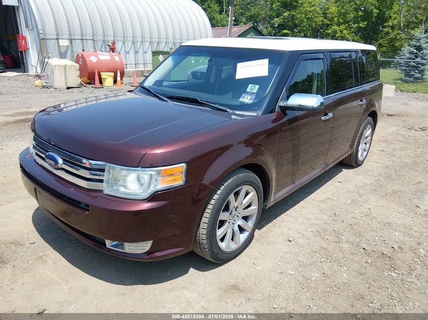 2009 Ford Flex VIN 2FMEK63C09BA18613 IAAI salvage auction — NORMAL WEAR, Clear (New Jersey), sold $1,450 on 2026-07-09 (photo 2)