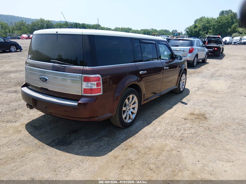2009 Ford Flex VIN 2FMEK63C09BA18613 IAAI salvage auction — NORMAL WEAR, Clear (New Jersey), sold $1,450 on 2026-07-09 (photo 4)