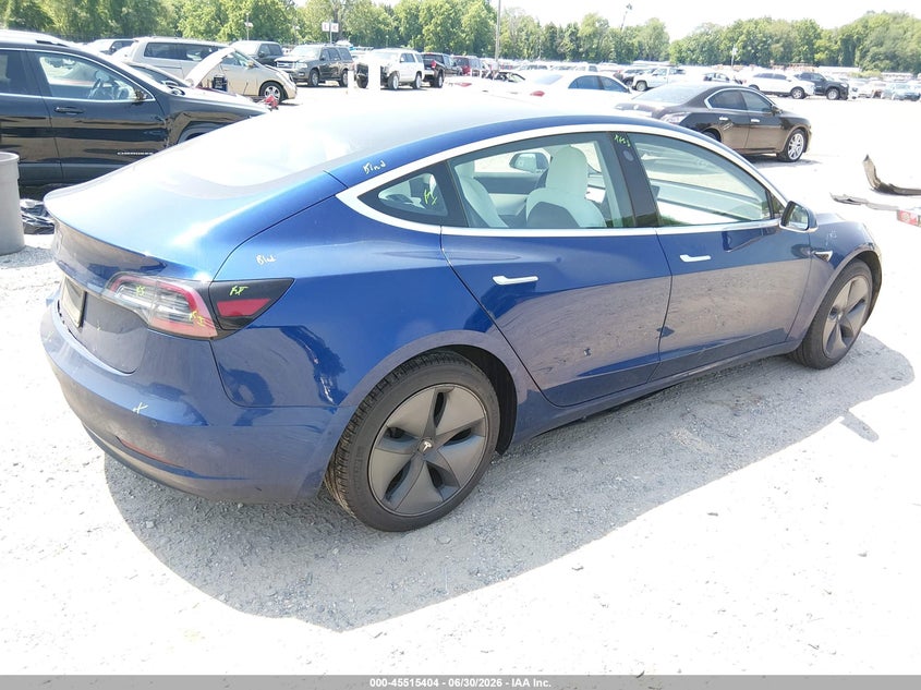 2019 Tesla Model 3 VIN 5YJ3E1EA0KF486383 IAAI salvage auction — REAR END, Salvage (New Jersey), sold $6,200 on 2026-07-29 (photo 4)