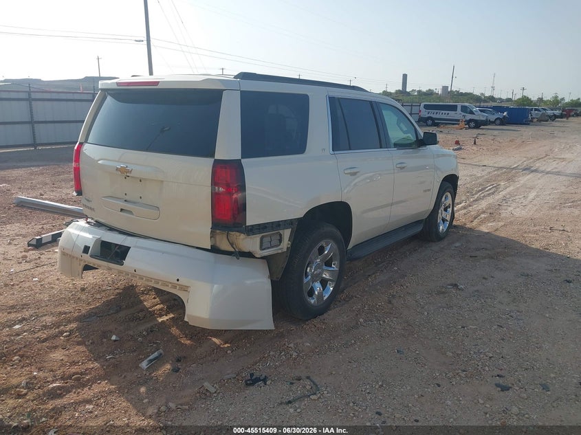 2015 Chevrolet Tahoe VIN 1GNSCBKC3FR686534 IAAI salvage auction — LEFT SIDE, Original (Texas), sold $6,525 on 2026-07-09 (photo 4)