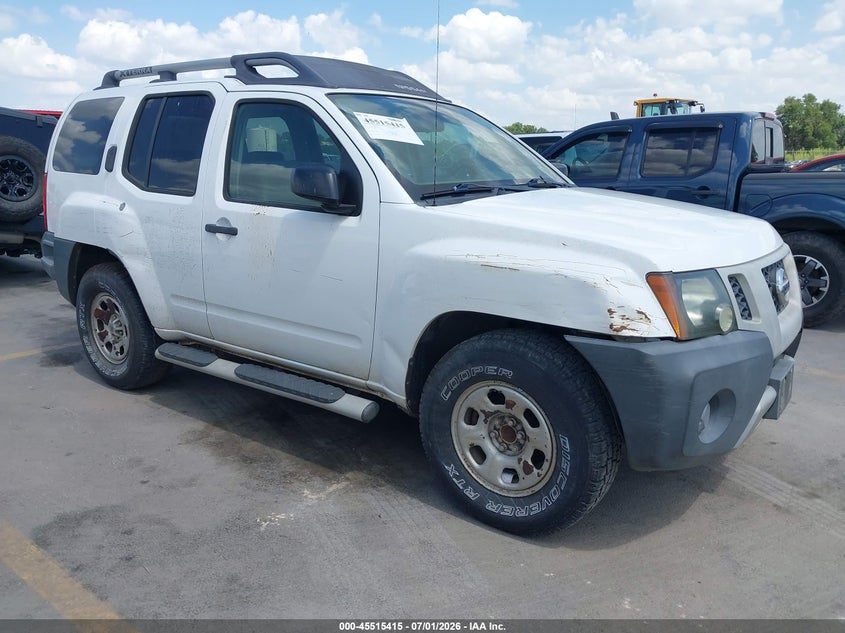 2011 Nissan Xterra VIN 5N1AN0NU3BC511264 IAAI salvage auction — NORMAL WEAR, Clear (Texas), sold $600 on 2026-07-09 (photo 1)