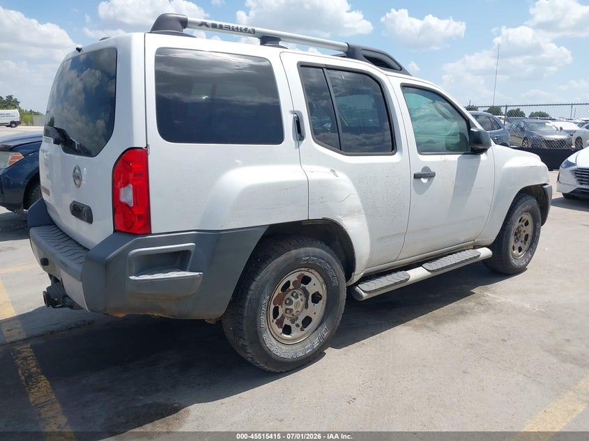 2011 Nissan Xterra VIN 5N1AN0NU3BC511264 IAAI salvage auction — NORMAL WEAR, Clear (Texas), sold $600 on 2026-07-09 (photo 4)