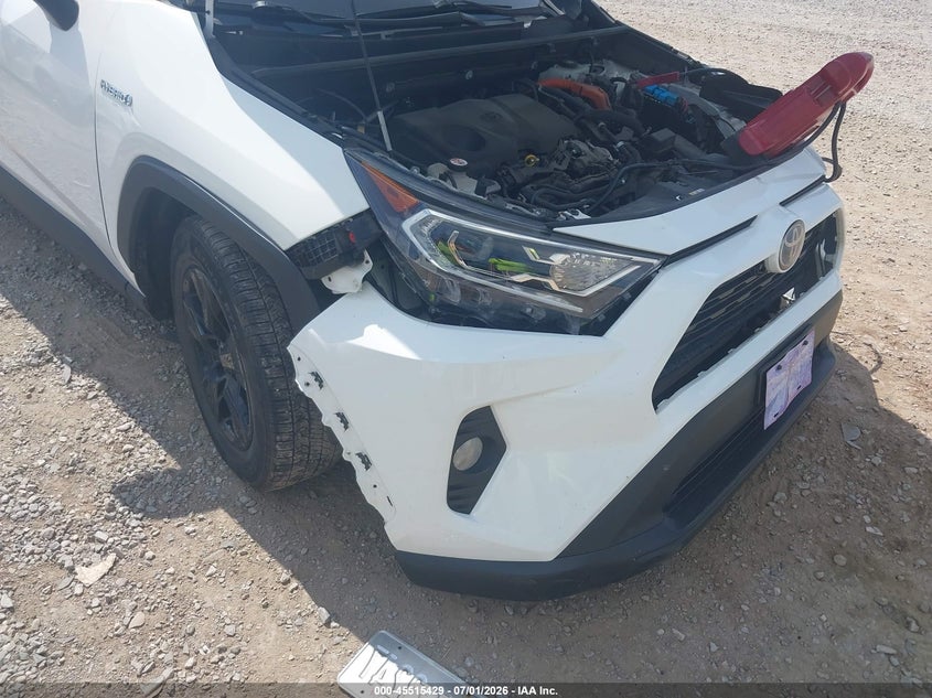 2021 Toyota Rav 4 VIN JTMR6RFV9MD509967 IAAI salvage auction — FRONT END, Salvage Title, sold $10,100 on 2026-08-01 (photo 6)