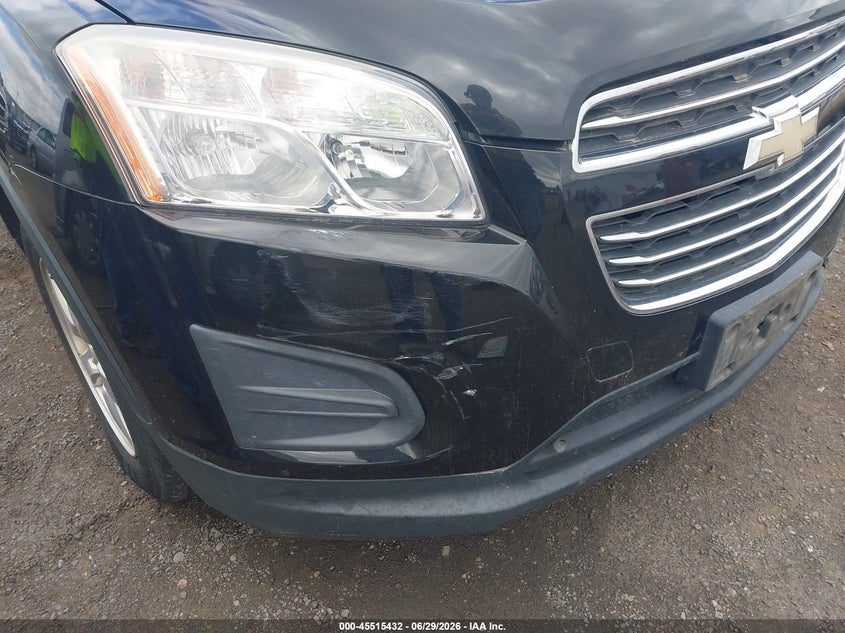 2016 Chevrolet Trax VIN KL7CJNSB7GB621320 IAAI salvage auction — NORMAL WEAR, Clear (Washington), sold $400 on 2026-07-28 (photo 6)
