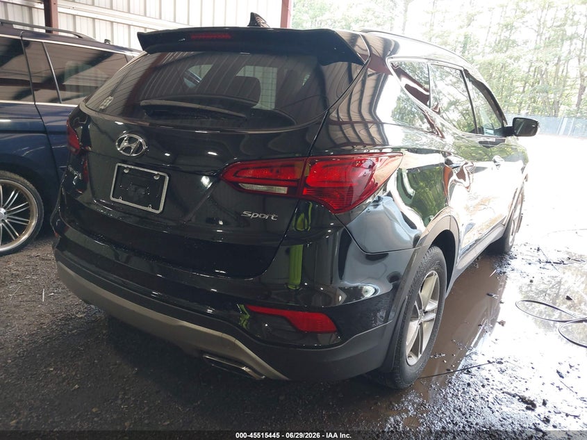 2017 Hyundai Santa fe VIN 5XYZU3LB0HG427307 IAAI salvage auction — FRONT END, Salvage (Virginia), sold $2,850 on 2026-07-30 (photo 4)