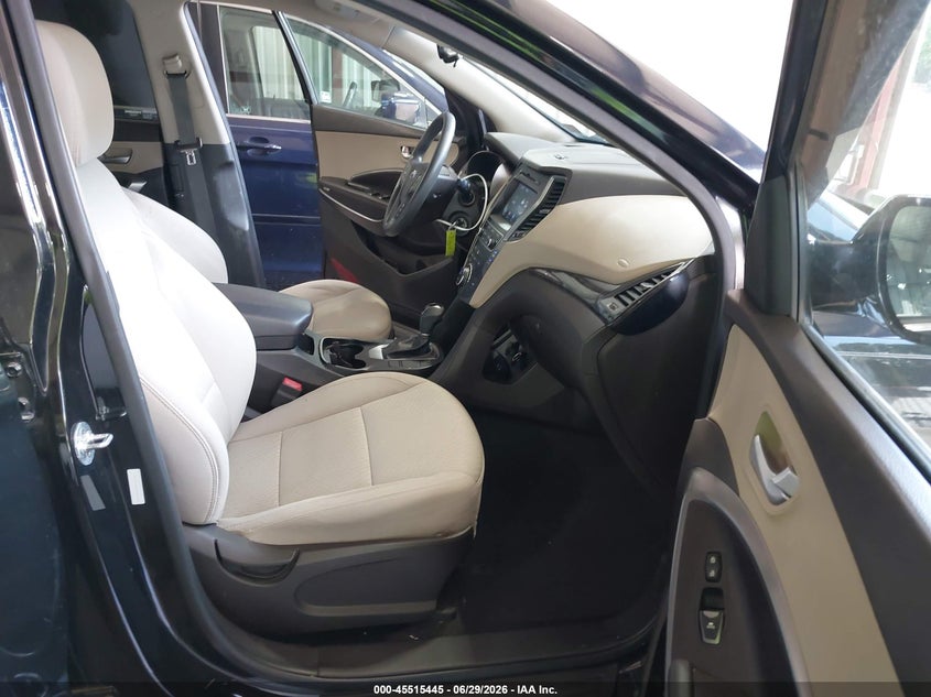 2017 Hyundai Santa fe VIN 5XYZU3LB0HG427307 IAAI salvage auction — FRONT END, Salvage (Virginia), sold $2,850 on 2026-07-30 (photo 5)