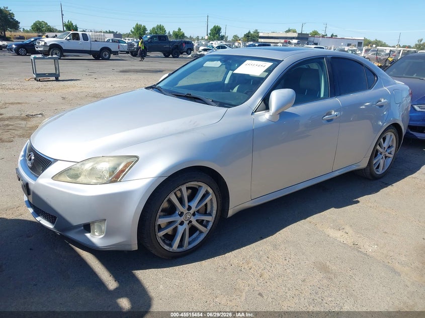 2006 Lexus Is 350 VIN JTHBE262065004932 IAAI salvage auction — NORMAL WEAR, Clear - Dealer Only (California), sold $1,900 on 2026-07-08 (photo 2)