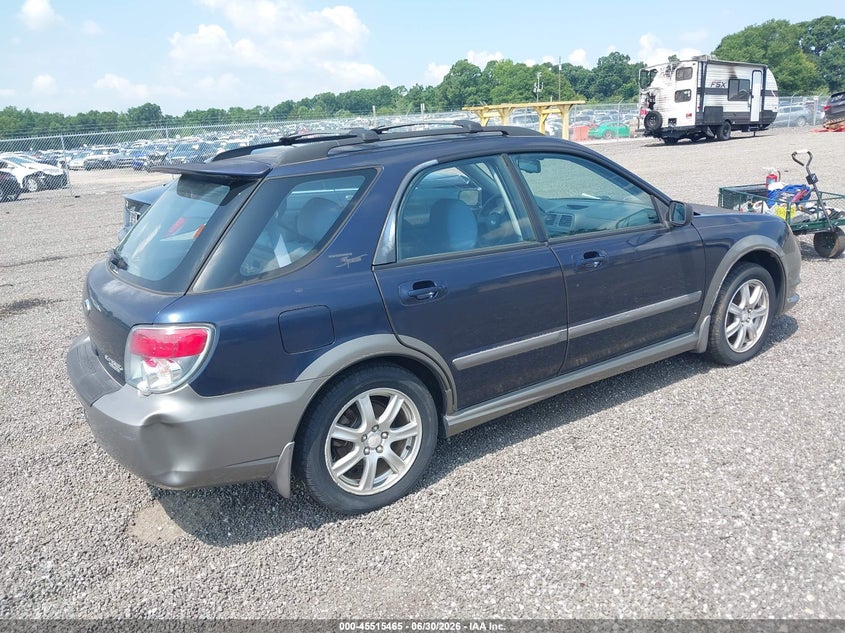 2006 Subaru Impreza VIN JF1GG68696H822141 IAAI salvage auction — NORMAL WEAR, Clear (South Carolina), sold $4,350 on 2026-07-07 (photo 4)