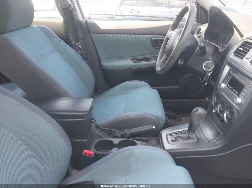 2006 Subaru Impreza VIN JF1GG68696H822141 IAAI salvage auction — NORMAL WEAR, Clear (South Carolina), sold $4,350 on 2026-07-07 (photo 5)