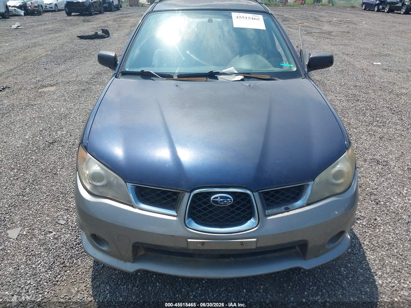 2006 Subaru Impreza VIN JF1GG68696H822141 IAAI salvage auction — NORMAL WEAR, Clear (South Carolina), sold $4,350 on 2026-07-07 (photo 6)