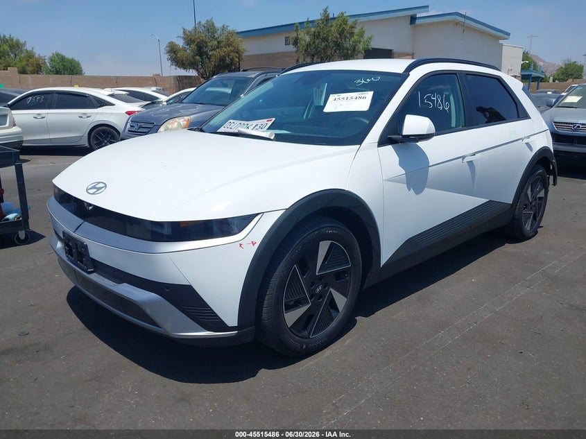 2025 Hyundai Ioniq 5 VIN 7YAKN4DA8SY017503 IAAI salvage auction — LEFT REAR, Salvage Title, sold $15,150 on 2026-08-14 (photo 2)