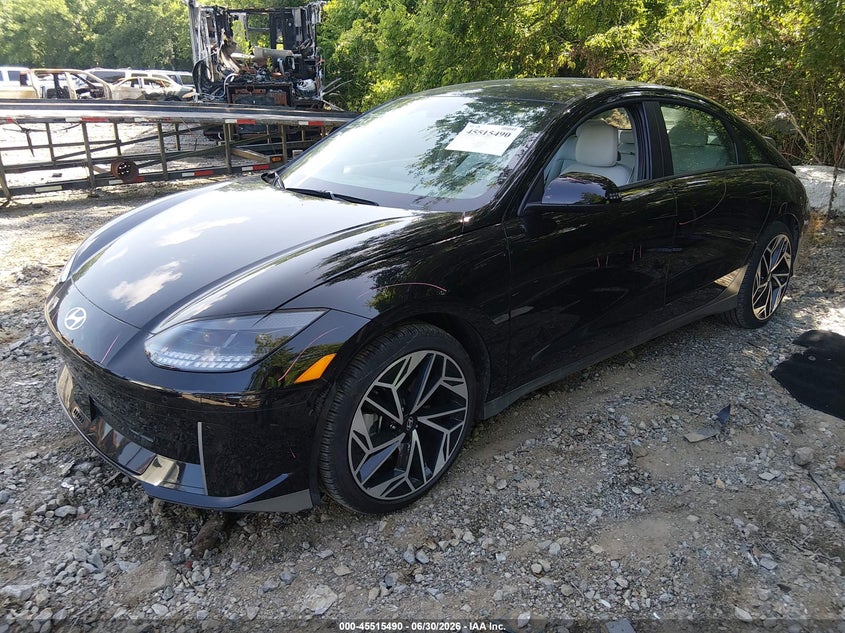 2023 Hyundai Ioniq 6 VIN KMHM34AA5PA048746 IAAI salvage auction — REAR END, Salvage Title, sold $12,075 on 2026-08-20 (photo 2)