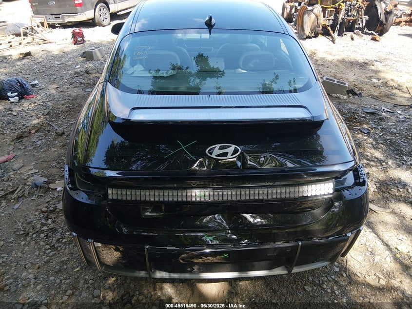 2023 Hyundai Ioniq 6 VIN KMHM34AA5PA048746 IAAI salvage auction — REAR END, Salvage Title, sold $12,075 on 2026-08-20 (photo 6)