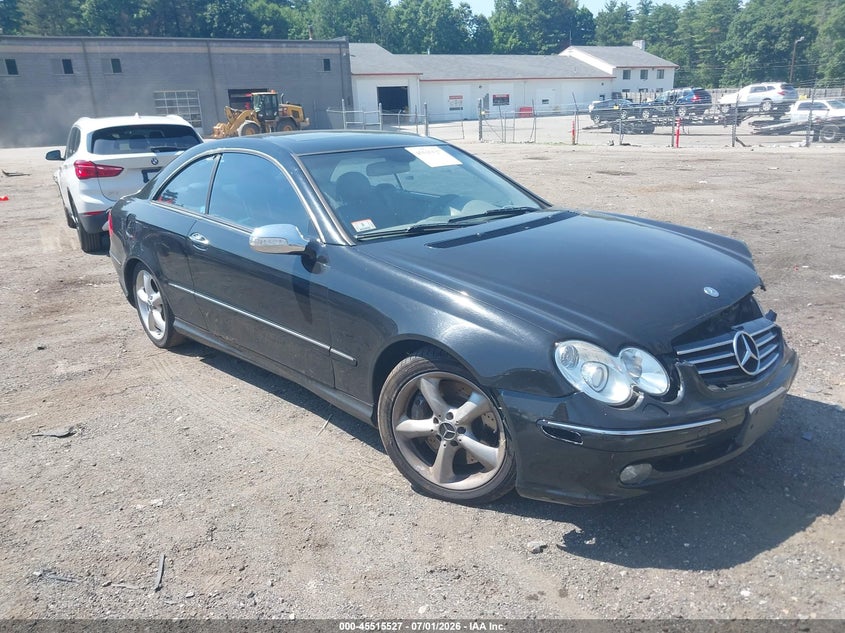 2004 Mercedes-benz Clk-klasse VIN WDBTJ75J84F103236 IAAI salvage auction — FRONT END, Clear (Massachusetts), sold $350 on 2026-07-23 (photo 1)