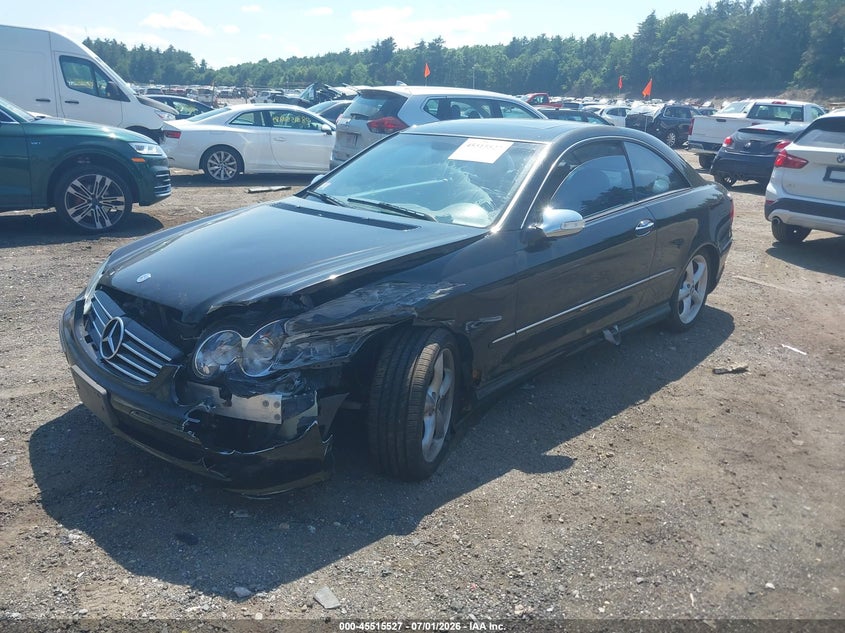 2004 Mercedes-benz Clk-klasse VIN WDBTJ75J84F103236 IAAI salvage auction — FRONT END, Clear (Massachusetts), sold $350 on 2026-07-23 (photo 2)