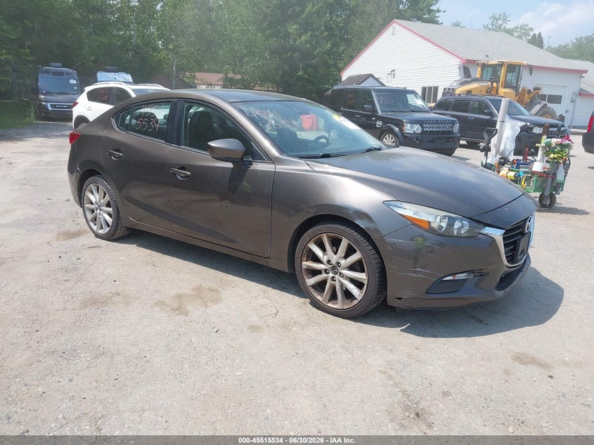 2017 Mazda 3 VIN JM1BN1V70H1105259 IAAI salvage auction — NORMAL WEAR, Original (Maine), sold $1,800 on 2026-07-20 (photo 1)
