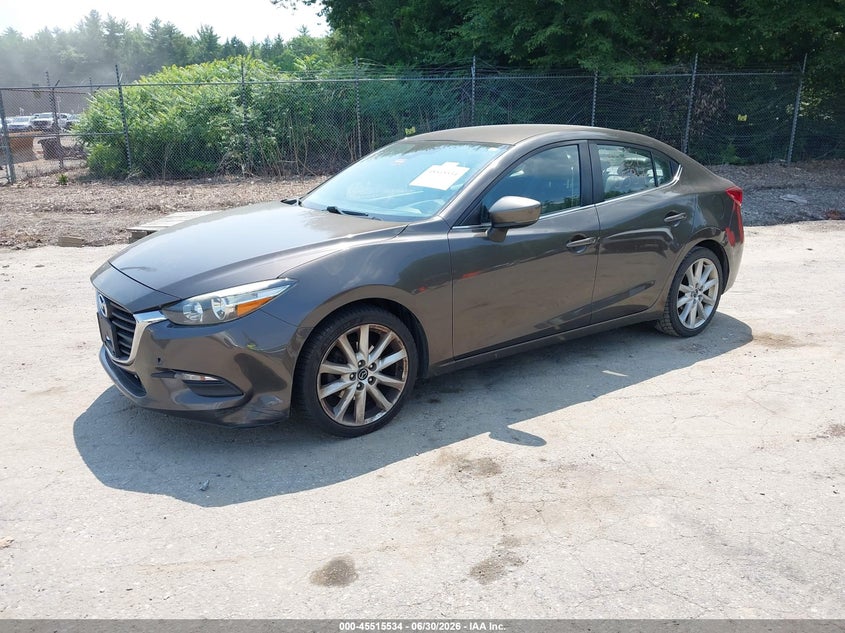 2017 Mazda 3 VIN JM1BN1V70H1105259 IAAI salvage auction — NORMAL WEAR, Original (Maine), sold $1,800 on 2026-07-20 (photo 2)