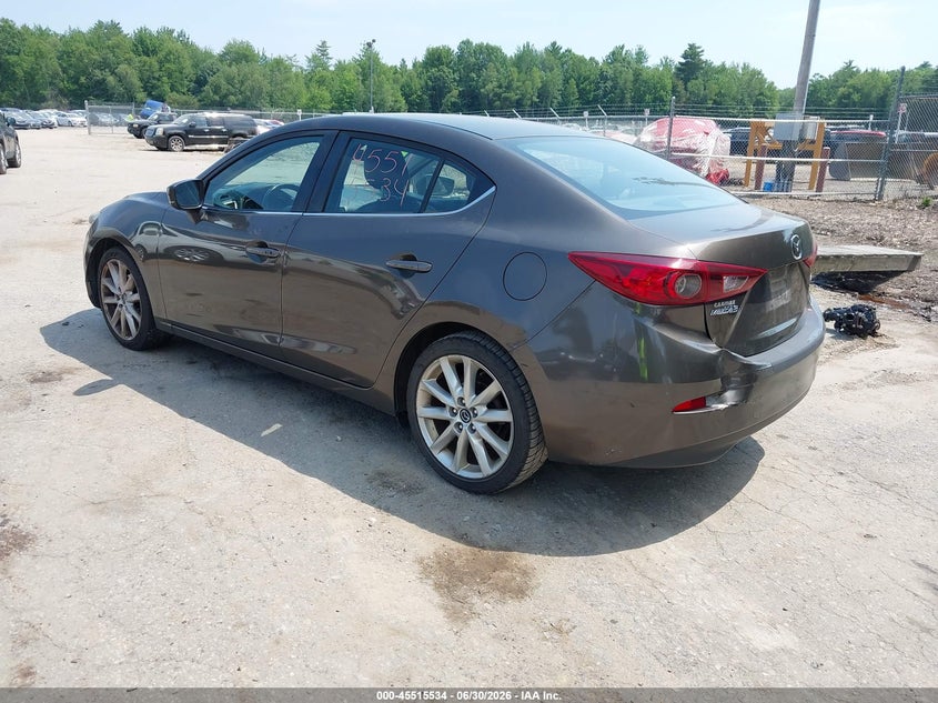 2017 Mazda 3 VIN JM1BN1V70H1105259 IAAI salvage auction — NORMAL WEAR, Original (Maine), sold $1,800 on 2026-07-20 (photo 3)