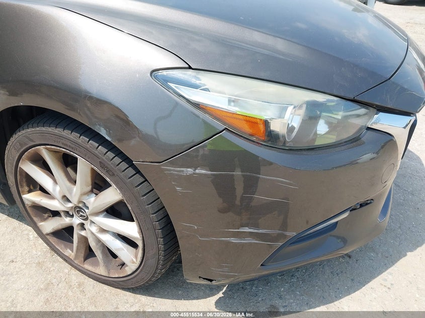 2017 Mazda 3 VIN JM1BN1V70H1105259 IAAI salvage auction — NORMAL WEAR, Original (Maine), sold $1,800 on 2026-07-20 (photo 6)