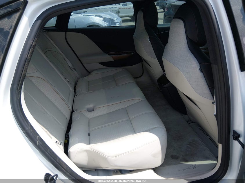 2025 Lucid Air VIN 50EA1GBA1SA004776 IAAI salvage auction — FRONT END, Salvage (California), sold $27,650 on 2026-08-04 (photo 8)