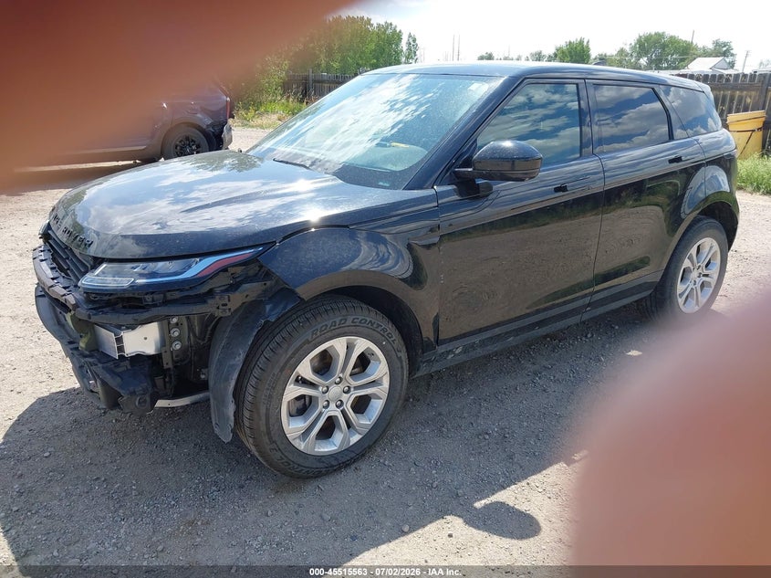 2021 Land rover Range rover evoque VIN SALZJ2FX5MH122972 IAAI salvage auction — FRONT END, Wait Title, sold $6,700 on 2026-08-23 (photo 2)