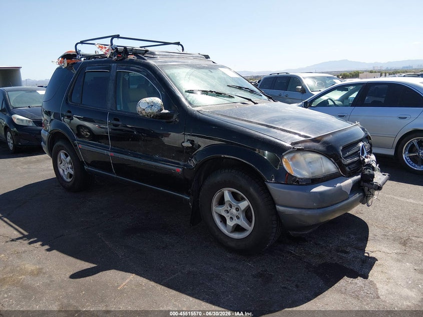 1999 Mercedes-benz Ml-class VIN 4JGAB54E9XA057010 — IAAI salvage auction photo