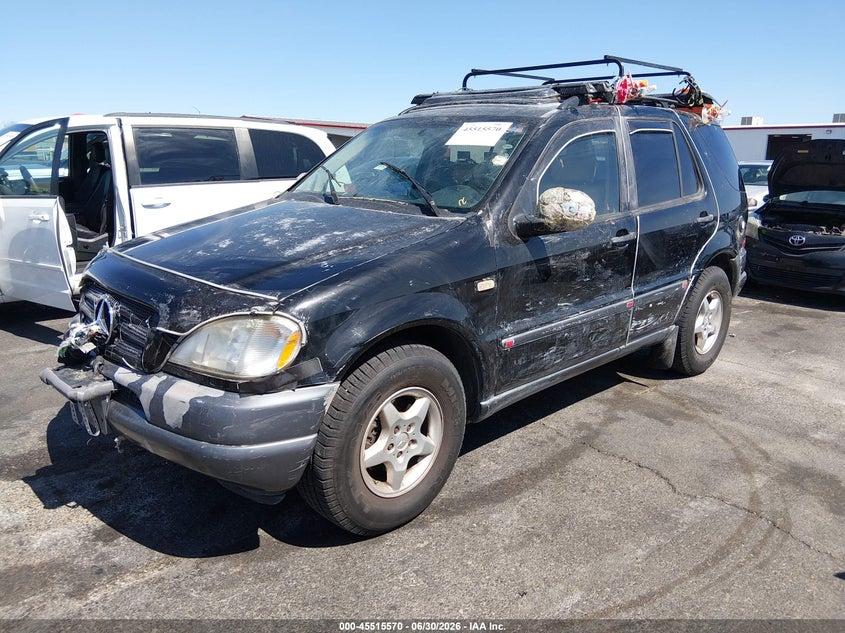 1999 Mercedes-benz Ml-class VIN 4JGAB54E9XA057010 IAAI salvage auction — NORMAL WEAR, Clear (Nevada), sold $25 on 2026-07-10 (photo 2)