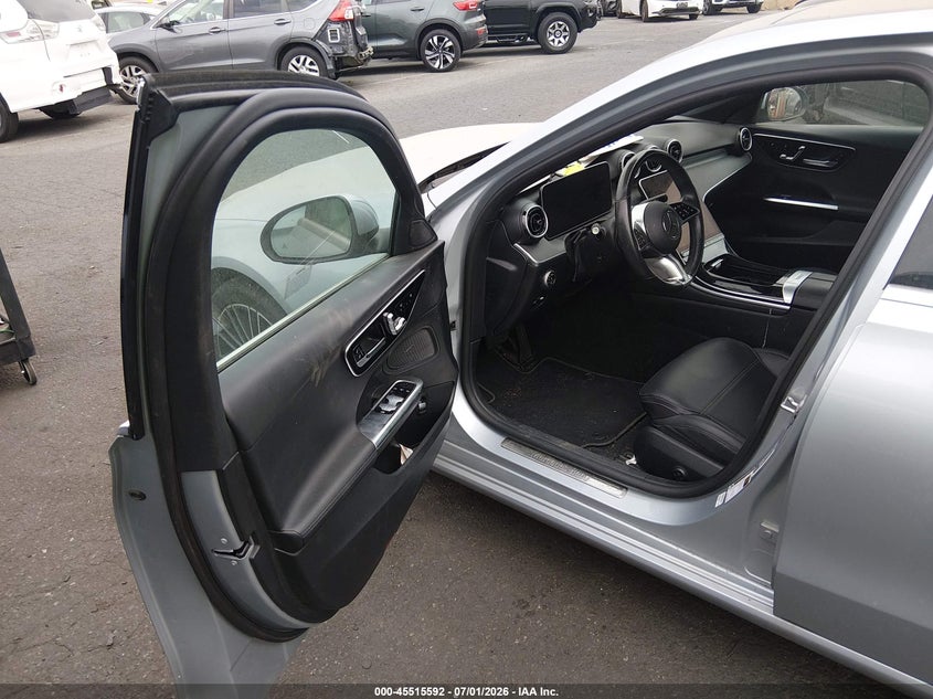 2024 Mercedes-Benz C-Class VIN W1KAF4HB5RR184799 IAAI salvage auction — UNDERCARRIAGE, Wait Title, sold $16,500 on 2026-09-25 (photo 5)