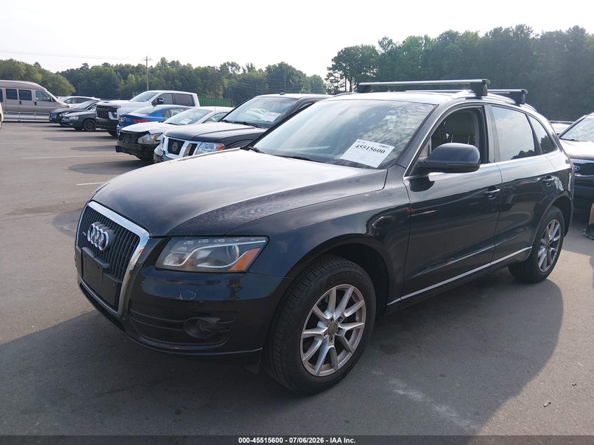 2012 Audi Q5 VIN WA1LFAFP1CA028789 IAAI salvage auction — NORMAL WEAR, Clear (North Carolina), sold $775 on 2026-07-29 (photo 2)