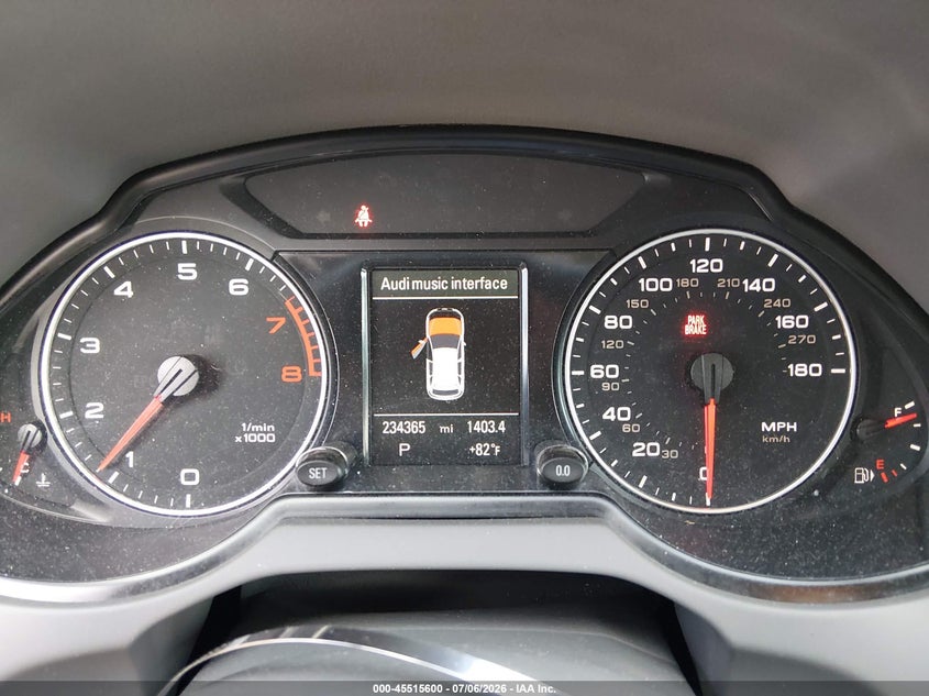 2012 Audi Q5 VIN WA1LFAFP1CA028789 IAAI salvage auction — NORMAL WEAR, Clear (North Carolina), sold $775 on 2026-07-29 (photo 7)