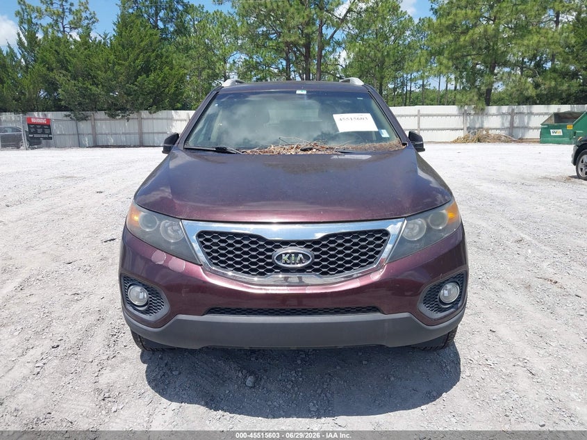 2013 Kia Sorento VIN 5XYKT3A64DG388127 IAAI salvage auction — NORMAL WEAR, Clear (Florida), sold $600 on 2026-07-23 (photo 6)