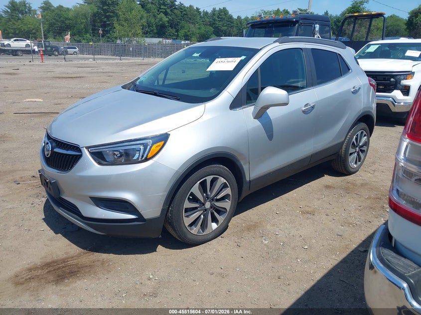2022 Buick Encore VIN KL4CJESM3NB517967 IAAI salvage auction — SUSPENSION, Salvage (Massachusetts), sold $1,150 on 2026-07-31 (photo 2)