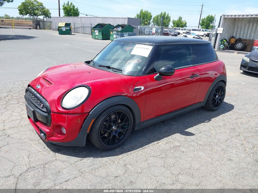 2014 Mini Hard top VIN WMWXM7C54ET926388 IAAI salvage auction — FRONT END, Salvage (California), sold $1,000 on 2026-07-22 (photo 2)