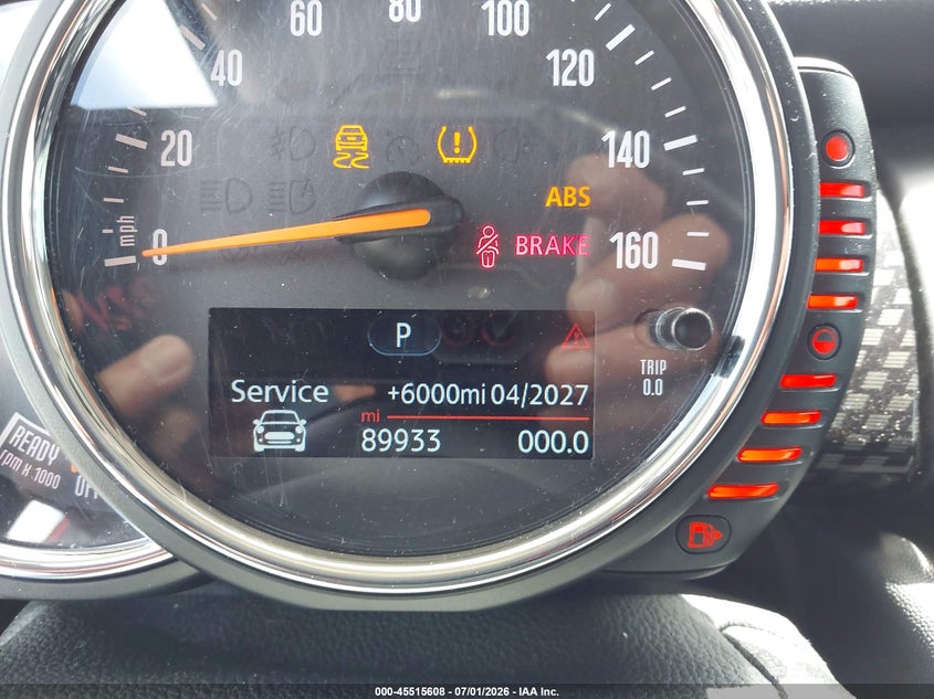 2014 Mini Hard top VIN WMWXM7C54ET926388 IAAI salvage auction — FRONT END, Salvage (California), sold $1,000 on 2026-07-22 (photo 7)
