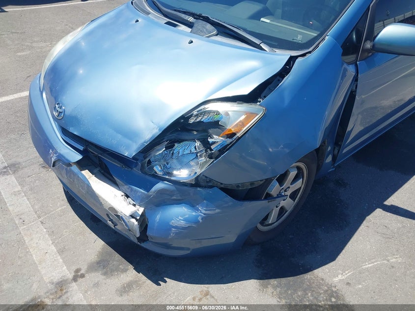 2005 Toyota Prius VIN JTDKB20U453036989 IAAI salvage auction — FRONT END, Salvage (California), sold $625 on 2026-07-21 (photo 6)