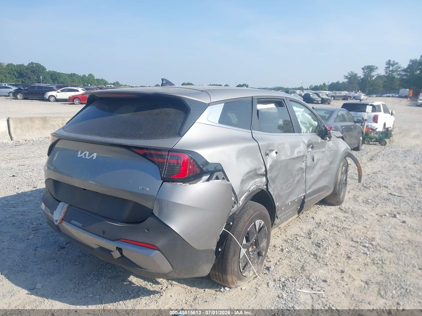 2026 Kia Sportage VIN KNDPU3DG2T7306236 IAAI salvage auction — ROLLOVER, Certificate Of Destruction (Florida), sold $25 on 2026-07-28 (photo 4)