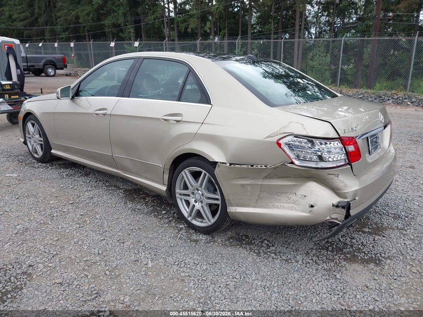 2010 Mercedes-benz E-class VIN WDDHF5GB3AA229876 IAAI salvage auction — LEFT REAR, Bill Of Sale (Washington), sold $1,250 on 2026-07-22 (photo 3)