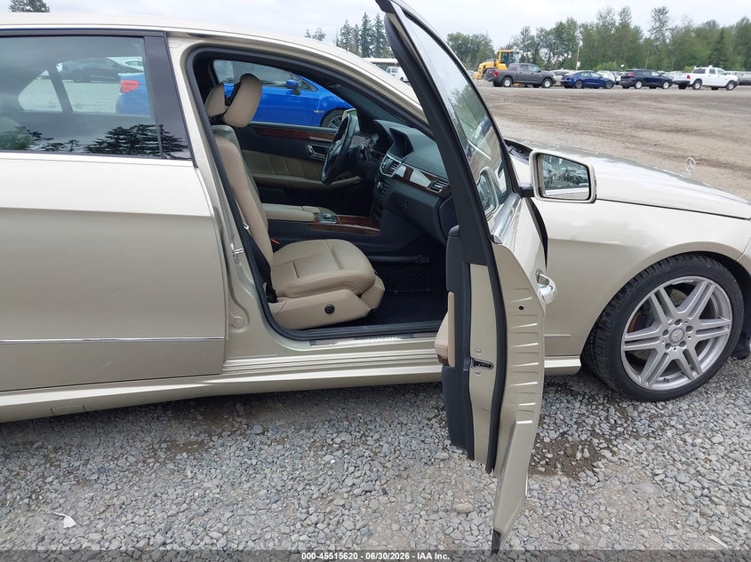 2010 Mercedes-benz E-class VIN WDDHF5GB3AA229876 IAAI salvage auction — LEFT REAR, Bill Of Sale (Washington), sold $1,250 on 2026-07-22 (photo 5)