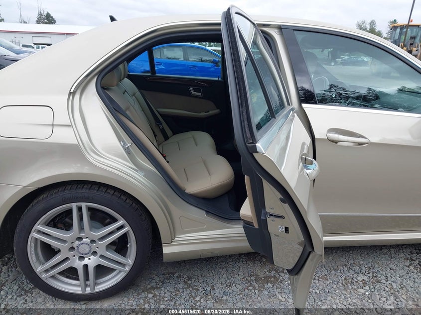 2010 Mercedes-benz E-class VIN WDDHF5GB3AA229876 IAAI salvage auction — LEFT REAR, Bill Of Sale (Washington), sold $1,250 on 2026-07-22 (photo 8)